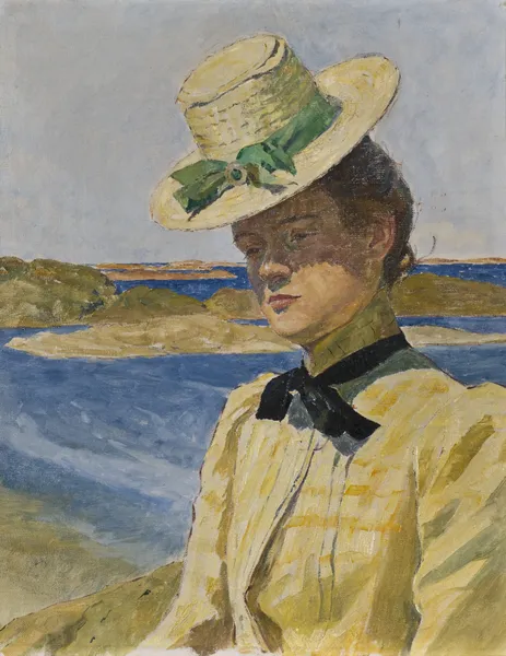 Miss Agnes Cleve av Carl Wilhelmson