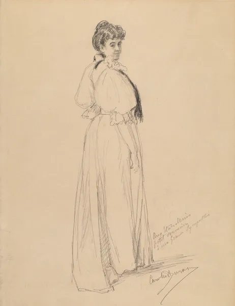 Sketch of a Lady av Carolus-Duran