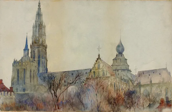 Antwerp Cathedral av Cass Gilbert