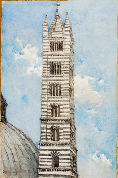 Cathedral Tower, Siena av Cass Gilbert
