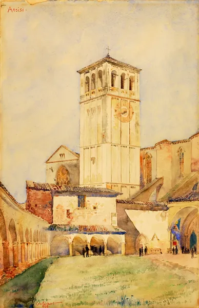 Church of St. Francis, Assisi av Cass Gilbert