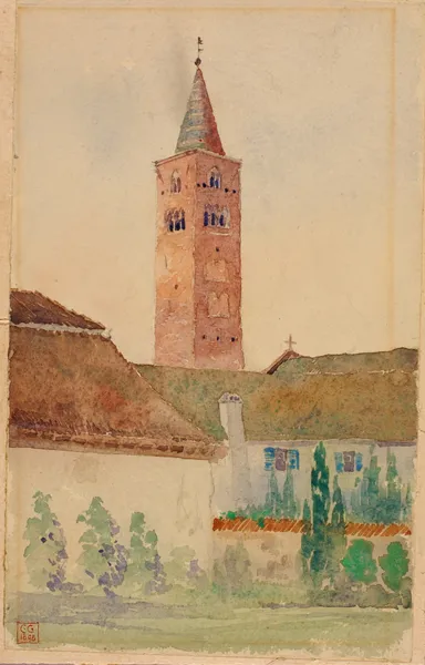 Church Tower, Italy av Cass Gilbert