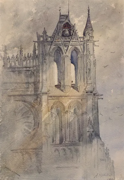Southwest Tower, Amiens Cathedral av Cass Gilbert