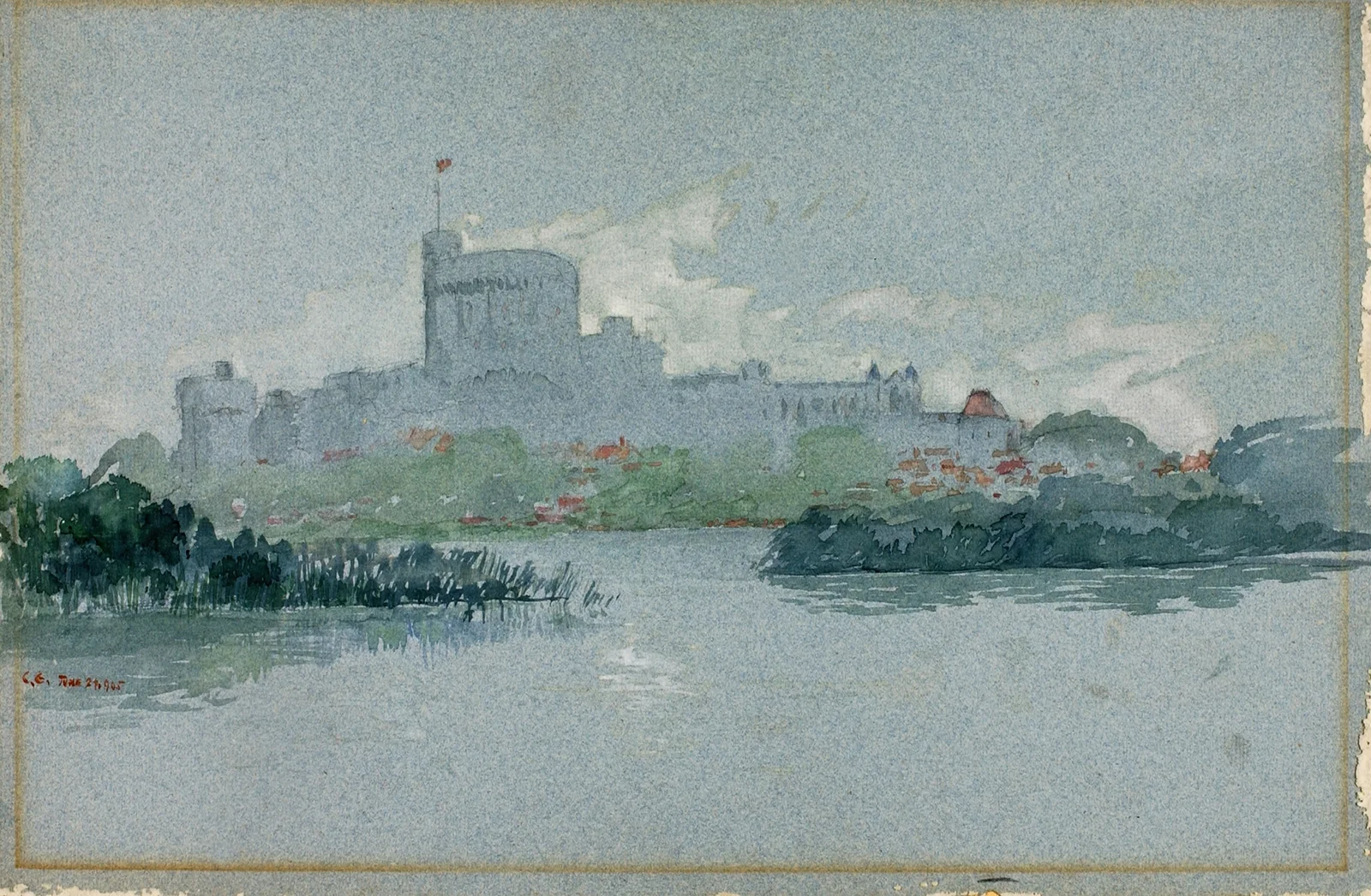 Windsor Castle, England av Cass Gilbert