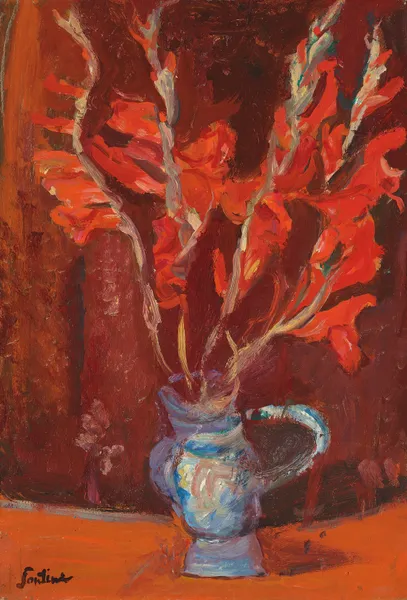 Glaïeuls av Chaïm Soutine