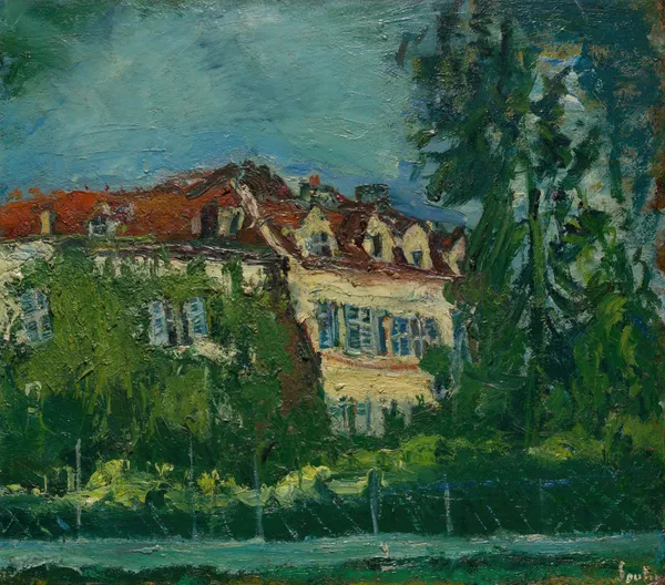 Landscape with House av Chaïm Soutine