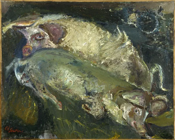 Les porcs av Chaïm Soutine