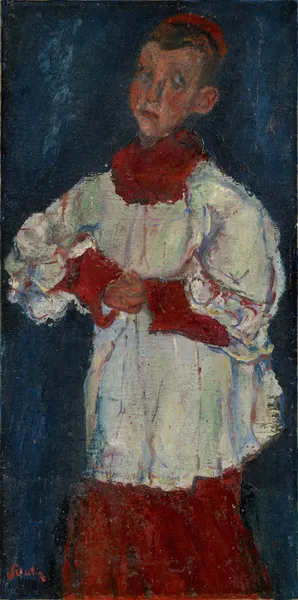 The Choir Boy av Chaïm Soutine
