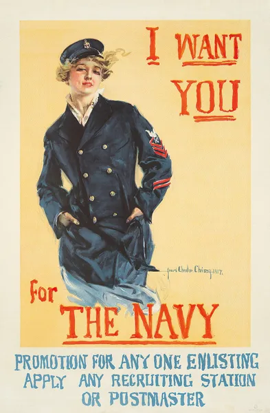 I Want You For the Navy av Howard Chandler Christy