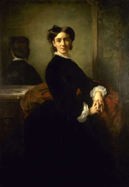 Portrait de Madame Charles Chaplin av Charles Chaplin