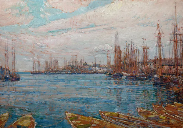 Harbor of a Thousand Masts av Childe Hassam