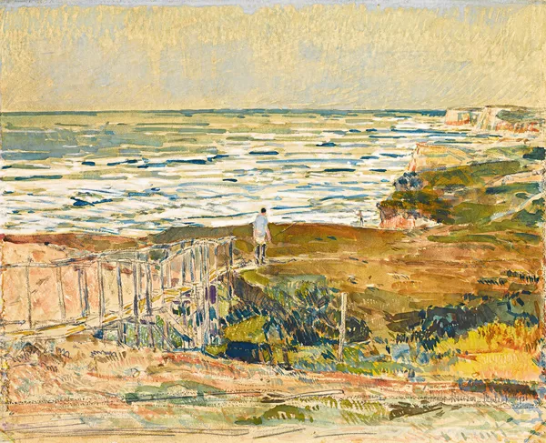 Montauk Fisherman av Childe Hassam