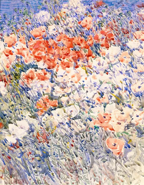 The Island Garden av Childe Hassam