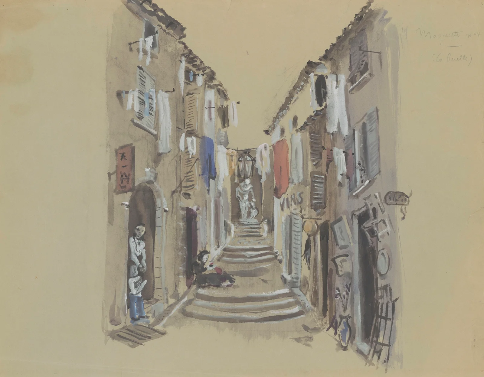 La ruelle av Christian Bérard