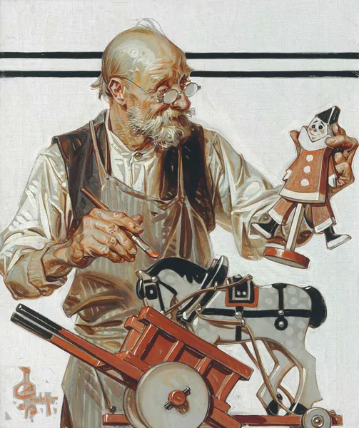 The Toymaker av Joseph Christian Leyendecker