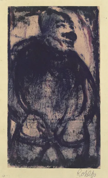 Standing man av Christian Rohlfs