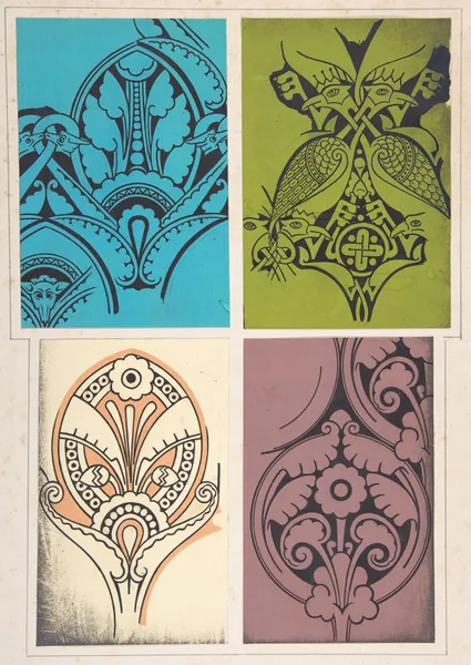 Design drawing av Christopher Dresser
