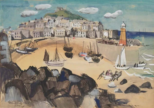 St Ives av Christopher Wood