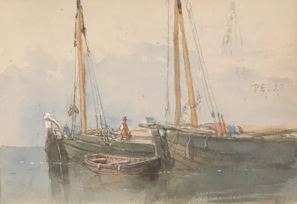 Three Boats av Clarkson Stanfield