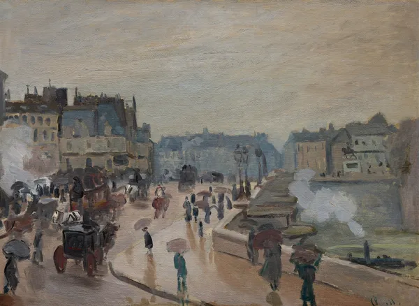 The Pont Neuf av Claude Monet