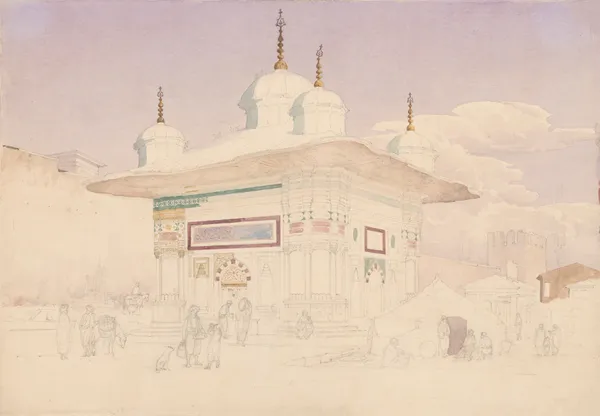 Turkey, Constantinople, Ahmed III’s well house av Harald Conrad Stilling