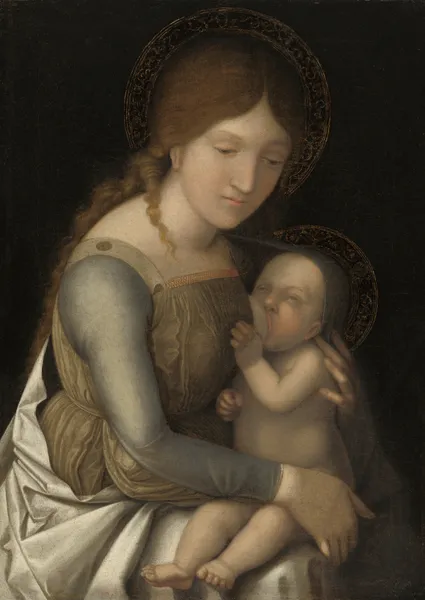 Madonna and Child av Correggio