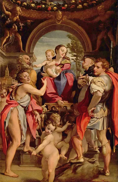 Madonna of St. George av Correggio
