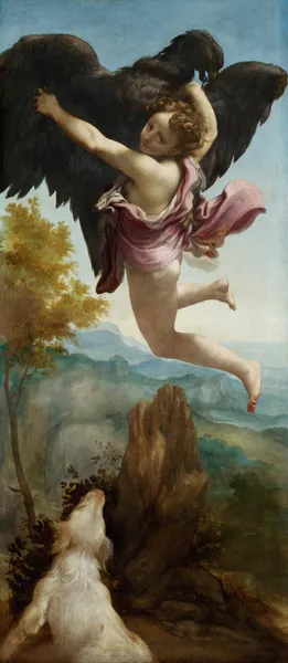 The Abduction of Ganymede av Correggio