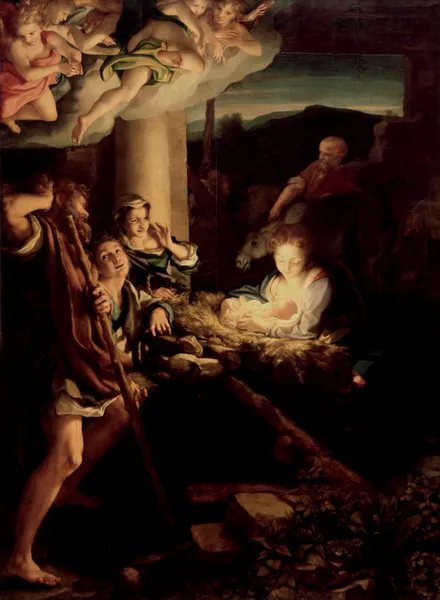 The Holy Night av Correggio