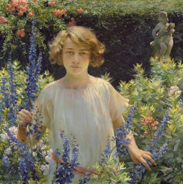 Betty Gallowhur (Betty Newell) av Charles Courtney Curran