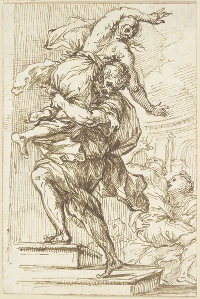Abduction of the Sabine women av Pietro da Cortona