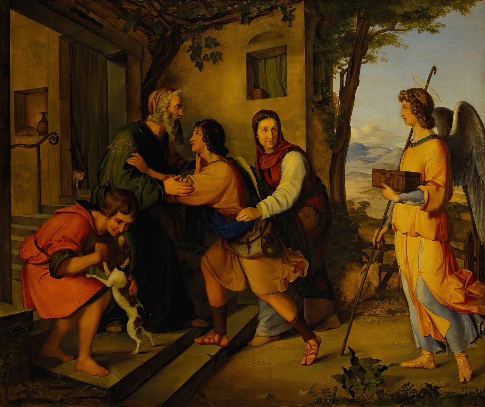 The Return Of Tobias av Moritz Daniel Oppenheim