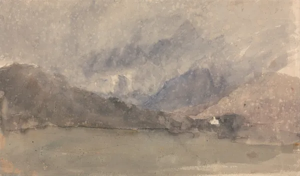 Capel Curig, Caernarvonshire, Wales av David Cox