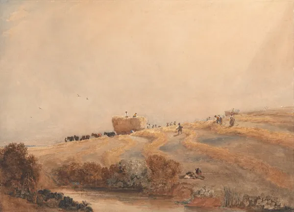Haymaking av David Cox