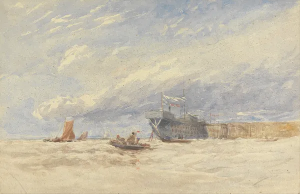 On the Medway av David Cox
