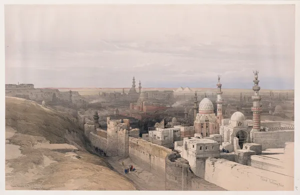 Cairo; looking west. av David Roberts