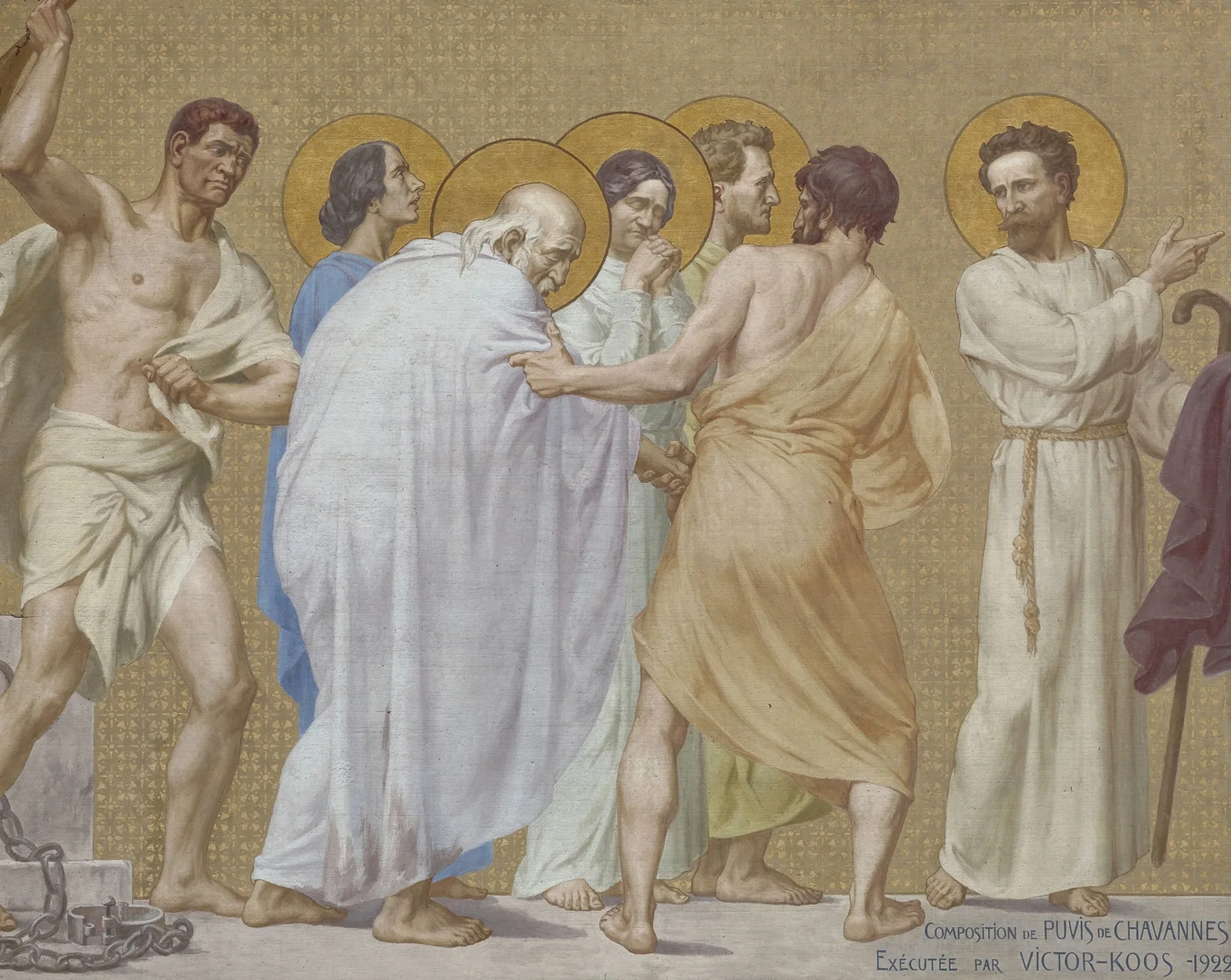 Procession av Pierre Puvis de Chavannes