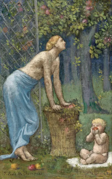 Recolte des Pommes av Pierre Puvis de Chavannes
