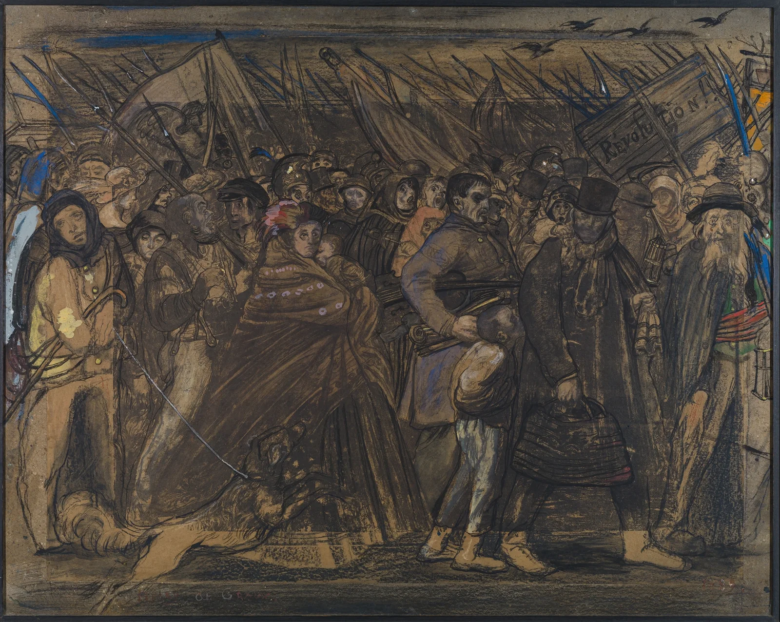 Revolution av Henry de Groux