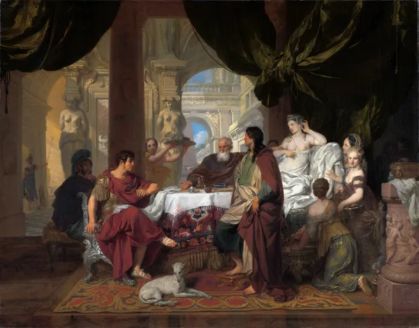 Cleopatra’s Banquet av Gerard de Lairesse