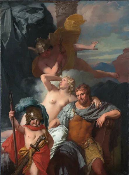 Mercury Ordering Calypso To Release Odysseus av Gerard de Lairesse