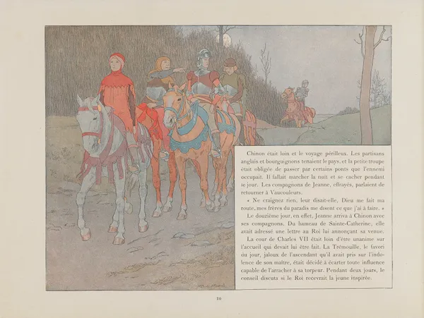 Jeanne d’Arc Pl.07 av Louis Maurice Boutet de Monvel