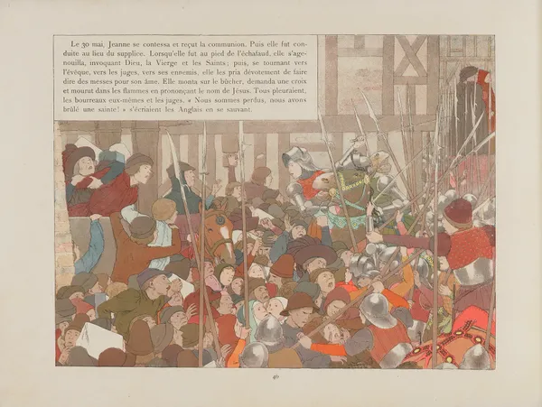 Jeanne d’Arc Pl.43 av Louis Maurice Boutet de Monvel