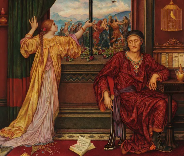 The Gilded Cage av Evelyn De Morgan