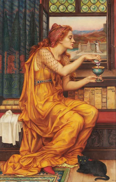 The Love Potion av Evelyn De Morgan