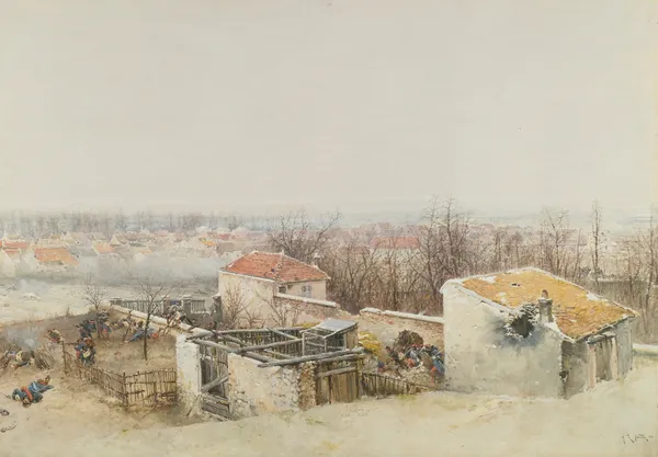 Champigny; A Study For The Panorama Of The Battle Of Champigny av Alphonse Marie de Neuville