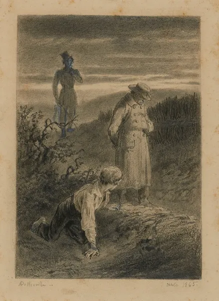 Montparnasse à la chasse La mère Plutarque n’est pas embareassée pour expliquer un phénomène av Alphonse Marie de Neuville