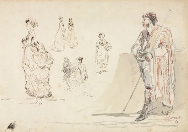 Sketches of Figures av Alphonse Marie de Neuville