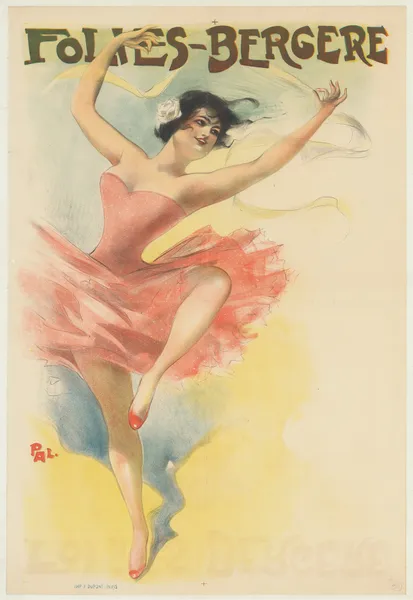 Folies-Bergère. Tous les soirs la Loïe Fuller av Pal (Jean de Paleologue)