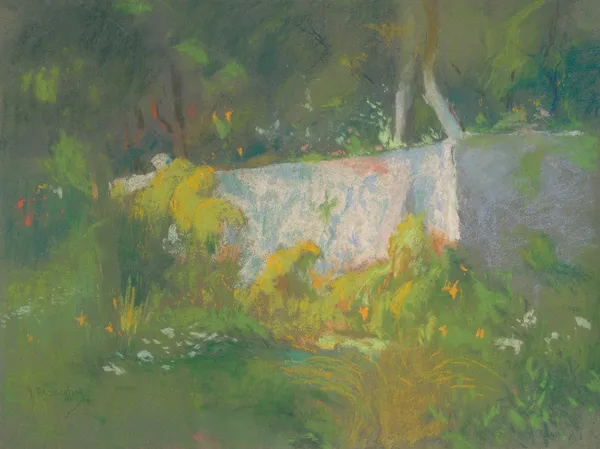 Garden Wall (20th century) av Rodolphe De Saegher